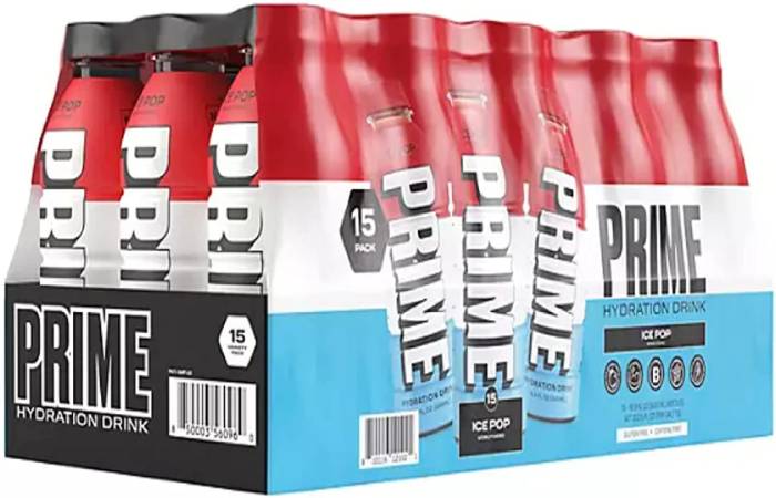 Prime Hydration Drink Variety Pack 12oz 15-pack Bottles (1)