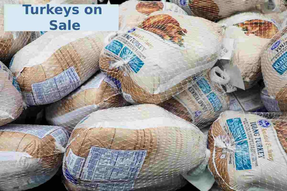 Whole Turkeys on Sale in Turkey