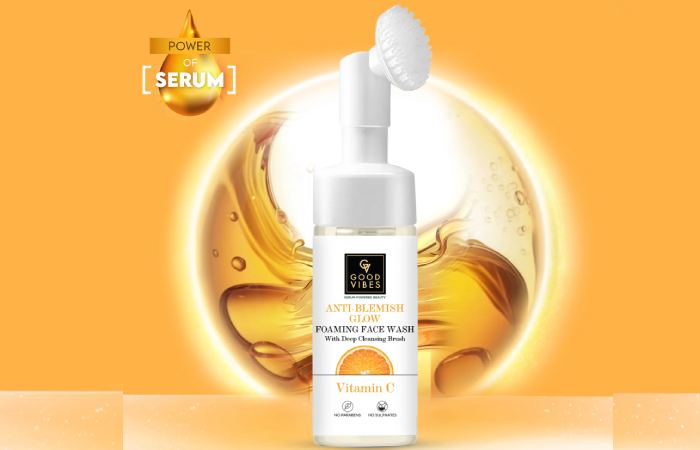 Good Vibes Vitamin C Foaming Face Wash 