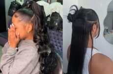 Half Up Half Down Black Hairstyles