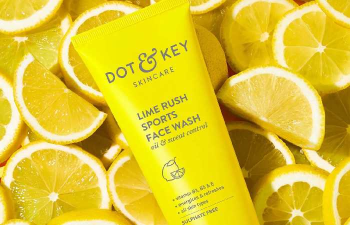 #7 Dot & Key Lime Rush Sports Face Wash