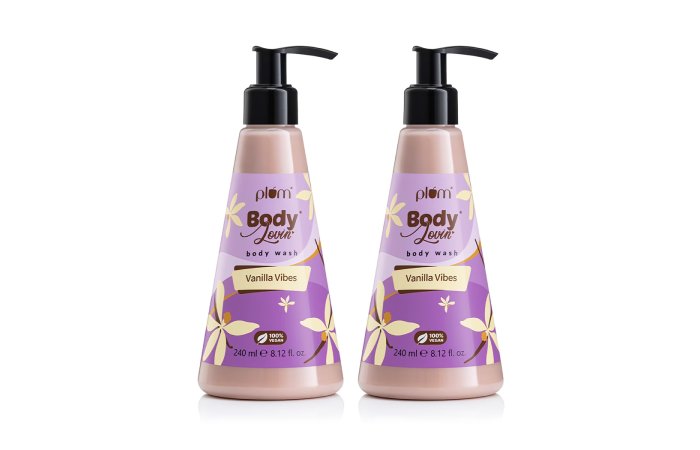 Plum BodyLovin' Vanilla Vibes Body Wash - Warm Vanilla SLS-Free